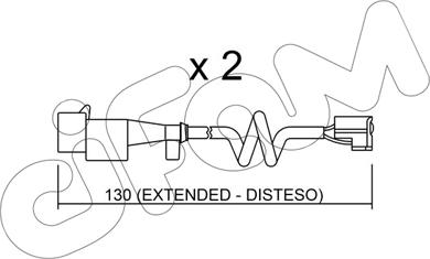 Cifam SU.225K - Contatto segnalazione, Usura past. freno / mat. d'attrito autozon.pro