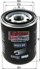 Clean Filters DE2204 - Cartuccia essiccatore aria, Imp. aria compressa autozon.pro