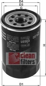 Clean Filters DF 864/A - Filtro olio autozon.pro