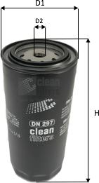 Clean Filters DN 297 - Filtro carburante autozon.pro