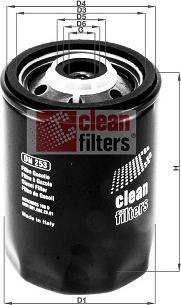 Clean Filters DN 253 - Filtro carburante autozon.pro