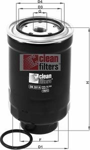 Clean Filters DN 287/A - Filtro carburante autozon.pro