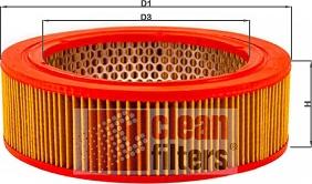 Clean Filters MA 178 - Filtro aria autozon.pro