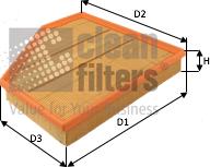 Clean Filters MA3492 - Filtro aria autozon.pro