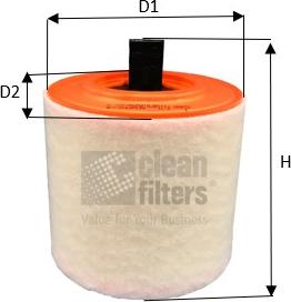 Clean Filters MA3457 - Filtro aria autozon.pro