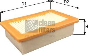 Clean Filters MA3482 - Filtro aria autozon.pro