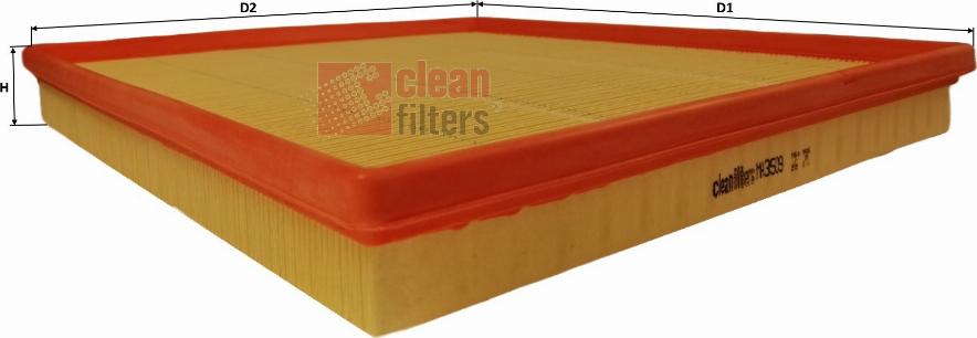 Clean Filters MA3509 - Filtro aria autozon.pro