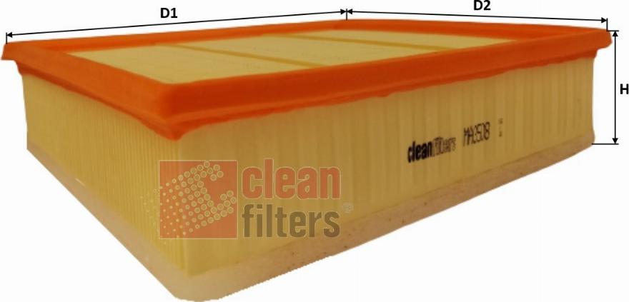 Clean Filters MA3508 - Filtro aria autozon.pro