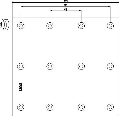 Cobreq 0418 - Kit materiale d'attrito, Freno a tamburo autozon.pro