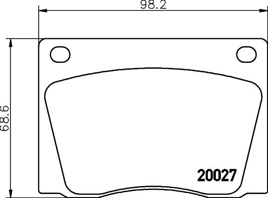 Cobreq N-401 - Kit pastiglie freno, Freno a disco autozon.pro