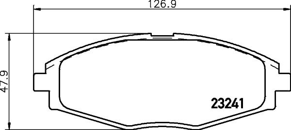 Cobreq N-1464 - Kit pastiglie freno, Freno a disco autozon.pro