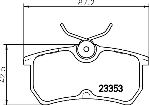 Cobreq N-163 - Kit pastiglie freno, Freno a disco autozon.pro