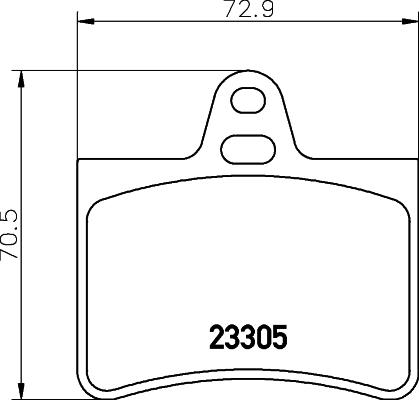 Cobreq N-1170 - Kit pastiglie freno, Freno a disco autozon.pro