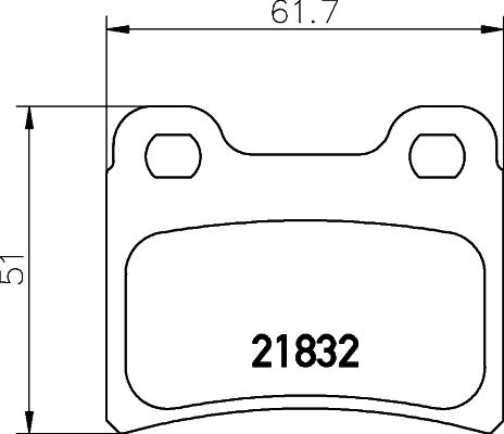 Cobreq N-133 - Kit pastiglie freno, Freno a disco autozon.pro