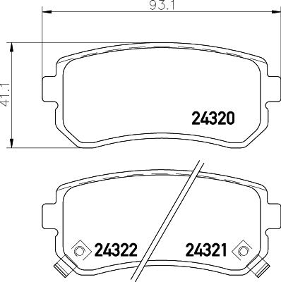 Cobreq N-1259 - Kit pastiglie freno, Freno a disco autozon.pro