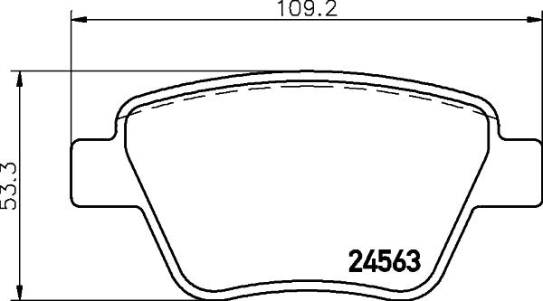 Cobreq N-1742 - Kit pastiglie freno, Freno a disco autozon.pro