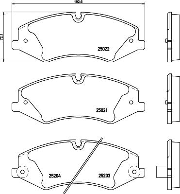 Cobreq N-1707 - Kit pastiglie freno, Freno a disco autozon.pro