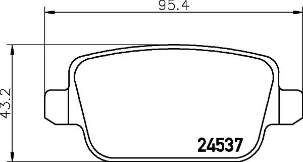 Cobreq N-868 - Kit pastiglie freno, Freno a disco autozon.pro