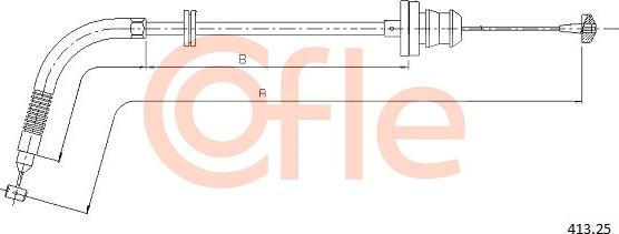 Cofle 92.413.25 - Cavo acceleratore autozon.pro