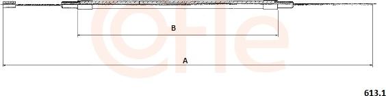Cofle 92.613.1 - Cavo acceleratore autozon.pro