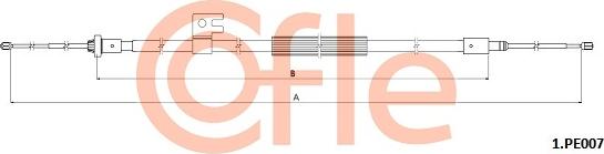 Cofle 92.1.PE007 - Cavo comando, Freno stazionamento autozon.pro