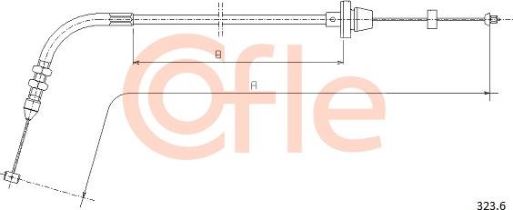 Cofle 92.323.6 - Cavo acceleratore autozon.pro