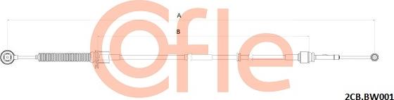 Cofle 92.2CB.BW001 - Cavo comando, Cambio manuale autozon.pro