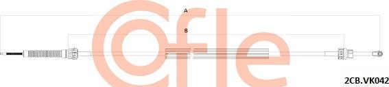 Cofle 92.2CB.VK042 - Cavo comando, Cambio manuale autozon.pro