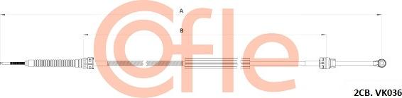 Cofle 92.2CB.VK036 - Cavo comando, Cambio manuale autozon.pro