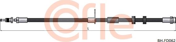 Cofle 92.BH.FD062 - Flessibile del freno autozon.pro