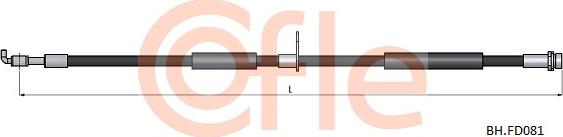 Cofle 92.BH.FD081 - Flessibile del freno autozon.pro