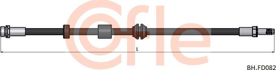 Cofle 92.BH.FD082 - Flessibile del freno autozon.pro
