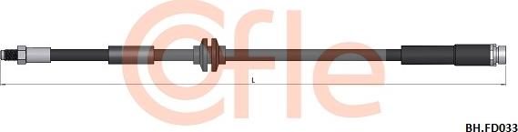 Cofle 92.BH.FD033 - Flessibile del freno autozon.pro