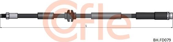 Cofle 92.BH.FD079 - Flessibile del freno autozon.pro