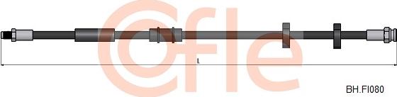Cofle 92.BH.FI080 - Flessibile del freno autozon.pro