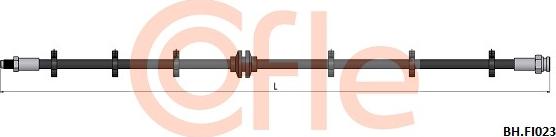 Cofle 92.BH.FI023 - Flessibile del freno autozon.pro