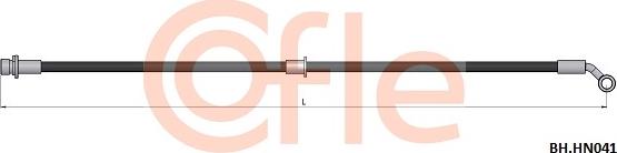 Cofle 92.BH.HN041 - Flessibile del freno autozon.pro