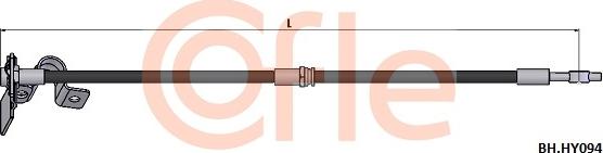 Cofle 92.BH.HY094 - Flessibile del freno autozon.pro