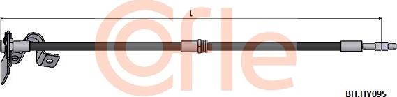 Cofle 92.BH.HY095 - Flessibile del freno autozon.pro