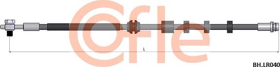 Cofle 92.BH.LR040 - Flessibile del freno autozon.pro