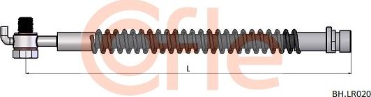Cofle 92.BH.LR020 - Flessibile del freno autozon.pro