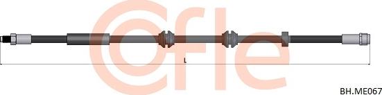 Cofle 92.BH.ME067 - Flessibile del freno autozon.pro