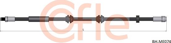 Cofle 92.BH.ME074 - Flessibile del freno autozon.pro