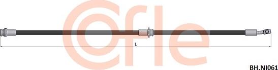 Cofle 92.BH.NI061 - Flessibile del freno autozon.pro