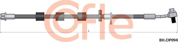 Cofle 92.BH.OP094 - Flessibile del freno autozon.pro
