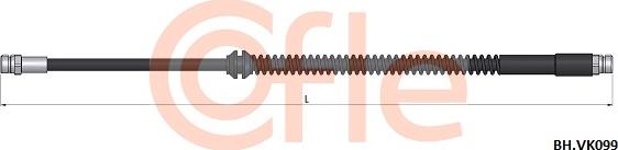 Cofle 92.BH.VK099 - Flessibile del freno autozon.pro