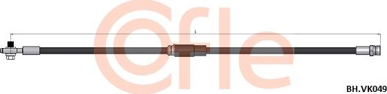 Cofle 92.BH.VK049 - Flessibile del freno autozon.pro