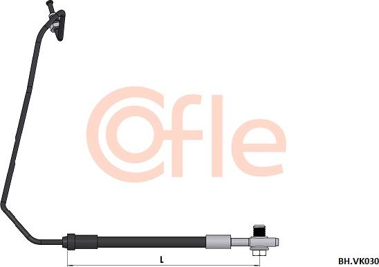 Cofle 92.BH.VK030 - Flessibile del freno autozon.pro