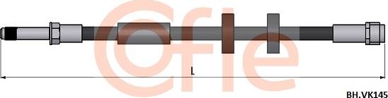 Cofle 92.BH.VK145 - Flessibile del freno autozon.pro