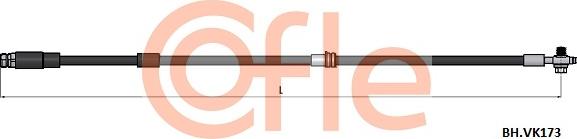 Cofle 92.BH.VK173 - Flessibile del freno autozon.pro